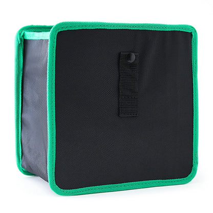 Car Trash Holder Storage Bag Foldable Car Seat Back Oxford Cloth Trash Bin