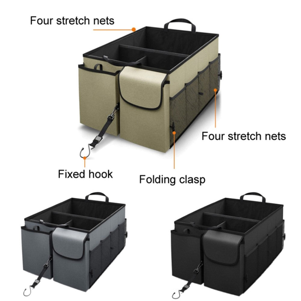 Portable Car Trunk Storage Box Foldable 600D Oxford Cloth Sundries Container