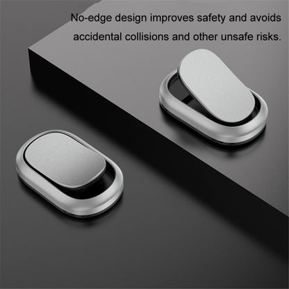 2PCS Car Mini Hook Adhesive Metal Hanger for Key, Purse, Headphone, Charging Cable