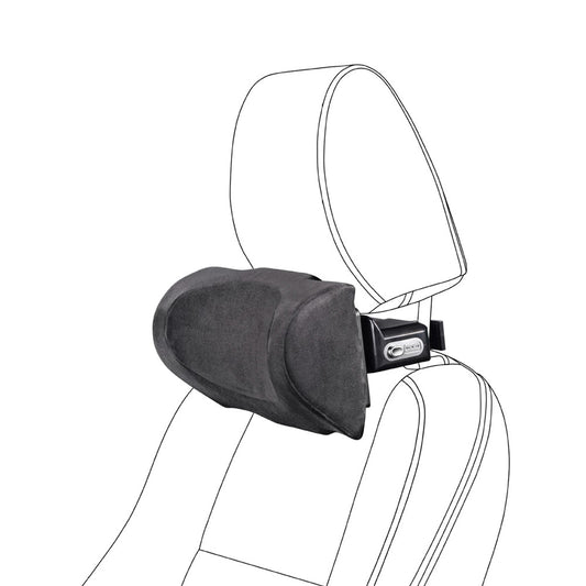 Position Adjustable Car Seat Neck Support Pillow Memory Foam Headrest Cushion