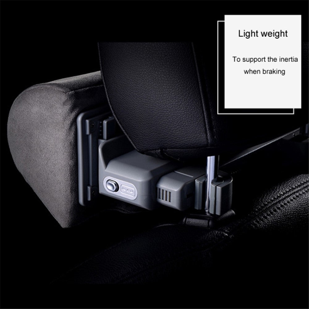 Position Adjustable Car Seat Neck Support Pillow Memory Foam Headrest Cushion