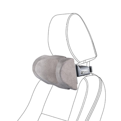 Position Adjustable Car Seat Neck Support Pillow Memory Foam Headrest Cushion
