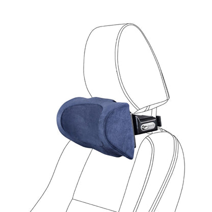 Position Adjustable Car Seat Neck Support Pillow Memory Foam Headrest Cushion