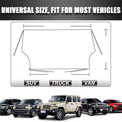 220x140cm 600D Oxford Cloth Thicken Car Front Windshield Waterproof Cover Windscreen Ice Snow Cover