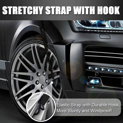 190x107cm 600D Oxford Cloth Thicken Car Front Windshield Waterproof Cover Windscreen Ice Snow Cover