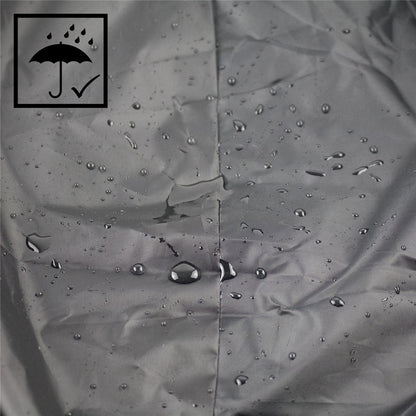 210D Oxford Cloth Waterproof Motorcycle Cover Outdoor Anti-UV Motorbike Cover, Size XL: 230x95x125cm