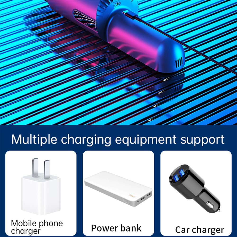 V8 Portable Mini Car Vacuum Cleaner High Power Wireless Vacuum Cleaner for Car Home