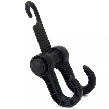 Car Seat Back Hook Multi-functional Auto Car Seat Headrest Hanger Holder, Double Hanging Hook