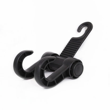 Car Seat Back Hook Multi-functional Auto Car Seat Headrest Hanger Holder, Double Hanging Hook