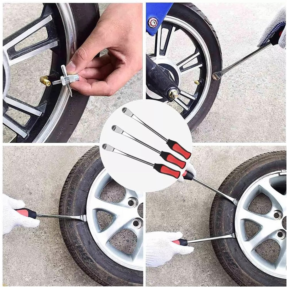 22Pcs / Set Tire Lever Tool Car Motorcycle Bike Wheel Rim Removal Repair Kit