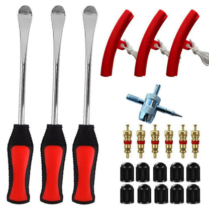 23Pcs / Set Tire Lever Tool Car Motorcycle Bike Wheel Rim Removal Repair Kit
