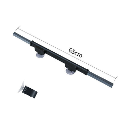 R-8043 65cm Car Front Window Sunshade Cover Retractable Windshield Sun Visor with Suction Cup