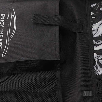 JINGDINGTAI TG-JJ004 Car Back Seat Hanging Storage Bag Oxford Cloth Phone Tablet Sundries Organizer
