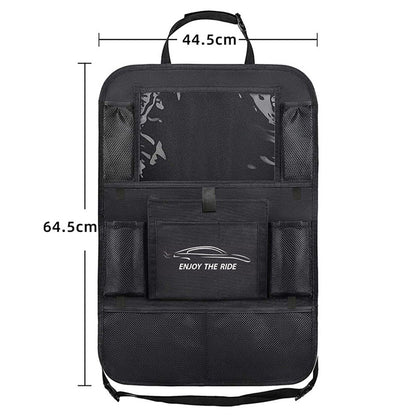 JINGDINGTAI TG-JJ004 Car Back Seat Hanging Storage Bag Oxford Cloth Phone Tablet Sundries Organizer