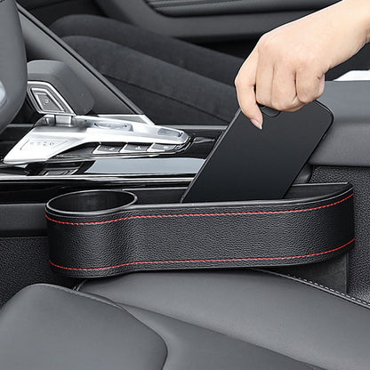 AC-ON-041 Car Seat Seam Storage Box Multifunctional Seat Gap Organizer Phone Beverage Cup Holder
