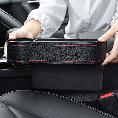 AC-ON-041 Car Seat Seam Storage Box Multifunctional Seat Gap Organizer Phone Beverage Cup Holder