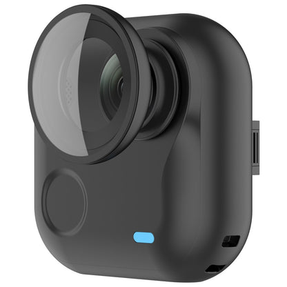 For Insta360 Go Ultra Lens Protector Curved Optical Tempered Glass Camera Cover Shield with Cleaning Cloth