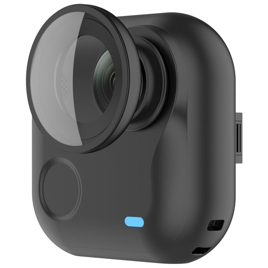 For Insta360 Go Ultra Lens Protector Curved Optical Tempered Glass Camera Cover Shield with Cleaning Cloth