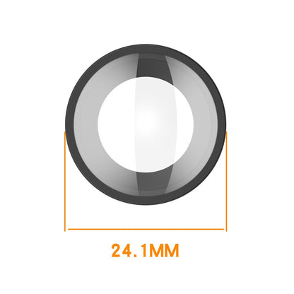 For Insta360 Go Ultra Lens Protector Curved Optical Tempered Glass Camera Cover Shield with Cleaning Cloth