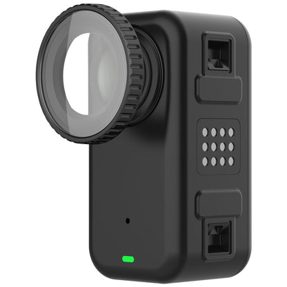 For DJI Osmo Nano Lens Protector Curved Optical Tempered Glass Camera Protective Cap with Cleaning Cloth