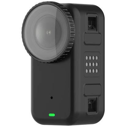 For DJI Osmo Nano Lens Protector Curved Optical Tempered Glass Camera Protective Cap with Cleaning Cloth