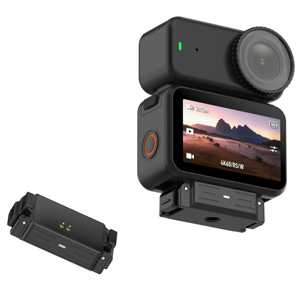 For DJI Osmo Nano / Action 6 Quick Release Mount Magnetic Adapter Charging Base with 1 / 4" Thread Screw