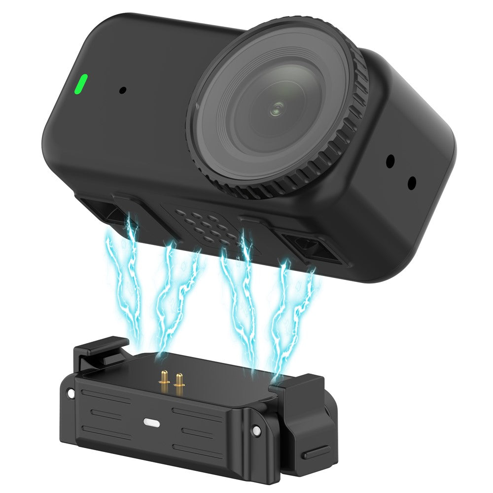 For DJI Osmo Nano / Action 6 Quick Release Mount Magnetic Adapter Charging Base with 1 / 4" Thread Screw