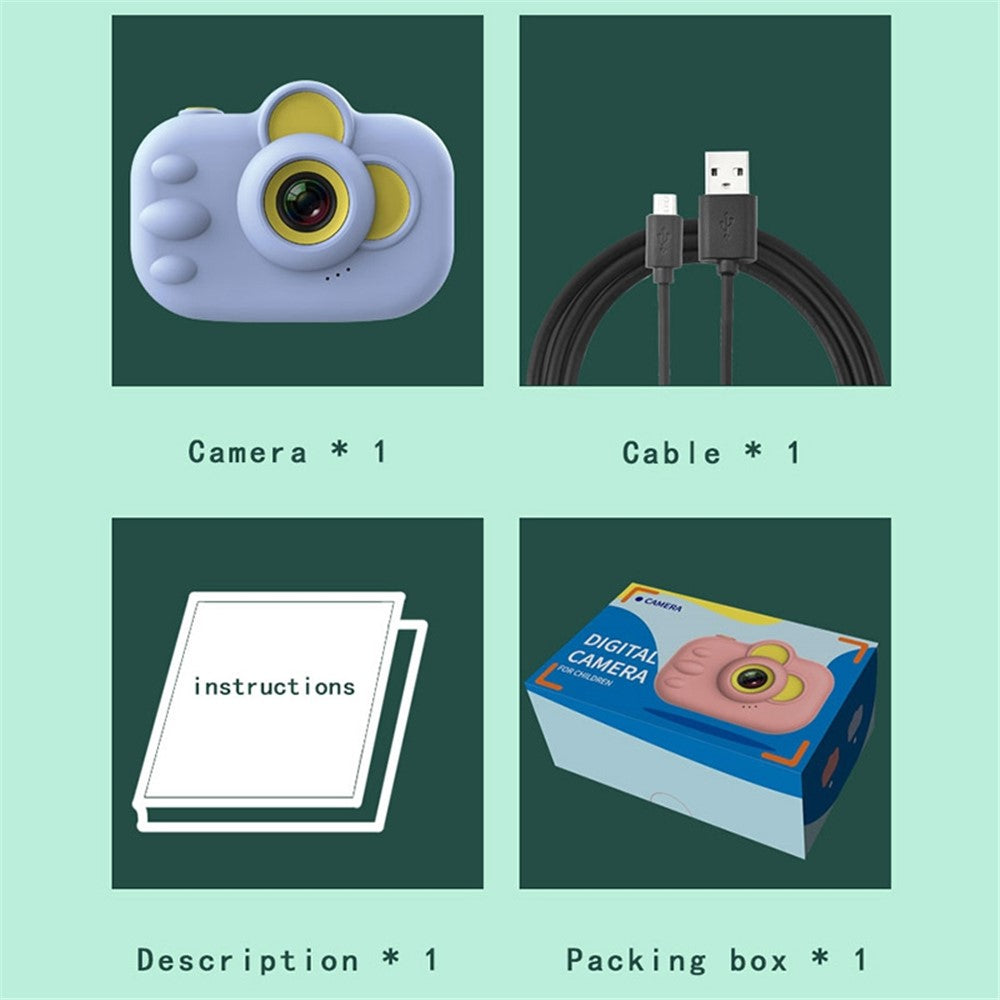 X1 Kid's Camera 1080P Children Video Camera Educational Toy Supporting 32GB Memory Card