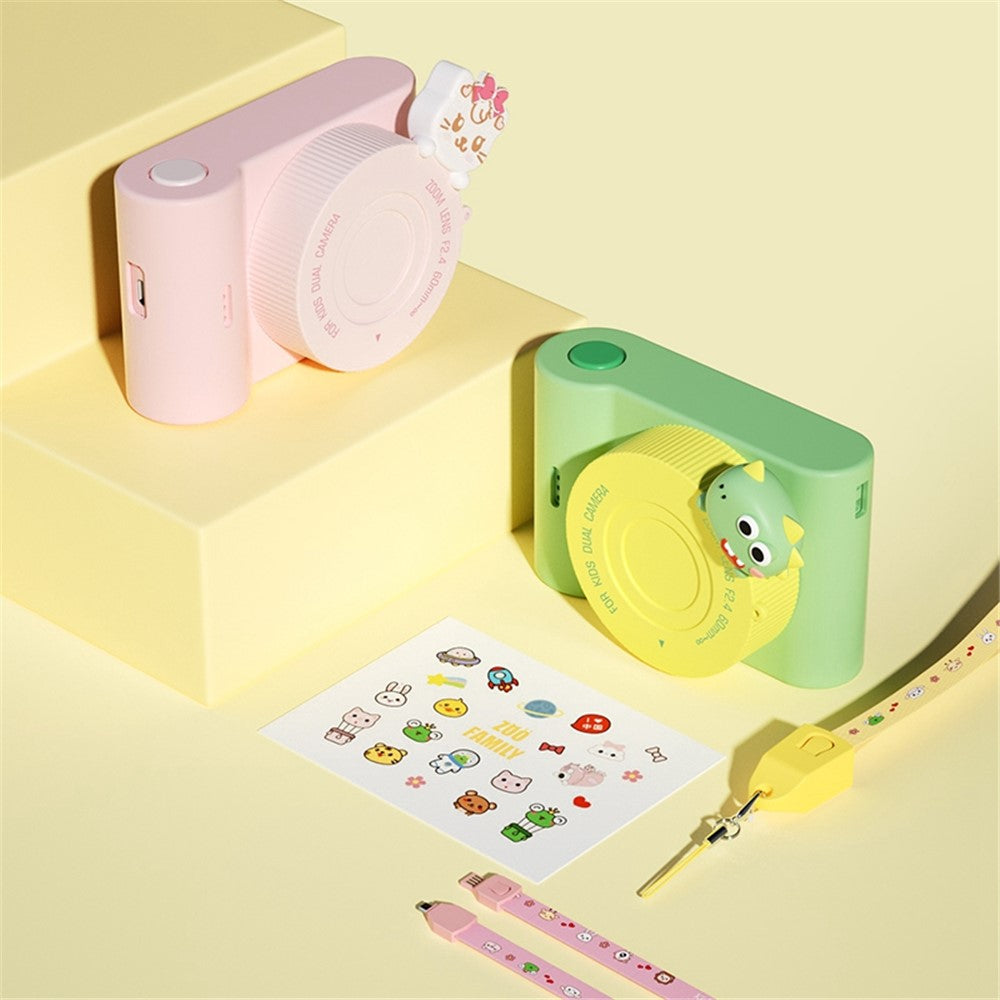 C5 48MP Kids Camera WiFi Transmission 3-Inch IPS HD Touch Operation Screen Children Mini Toy Camera for Girls Boys