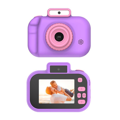 H7 Kids Camera 4000W Front / Rear Dual-Lens Digital Camera Portable Handheld Video Camera Toy Support 32G Memory Card