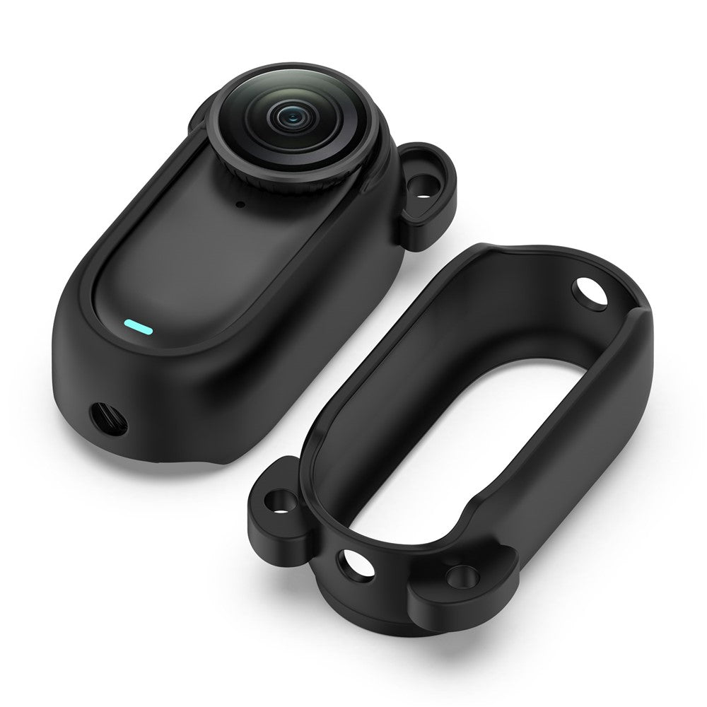 For Insta360 GO 3 / GO 3S Silicone Protective Case Hollow Out Design Camera Cover