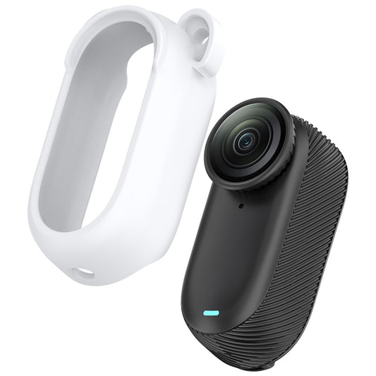 For Insta360 GO 2 Silicone Protective Case Hollow Design Anti-Drop Camera Cover