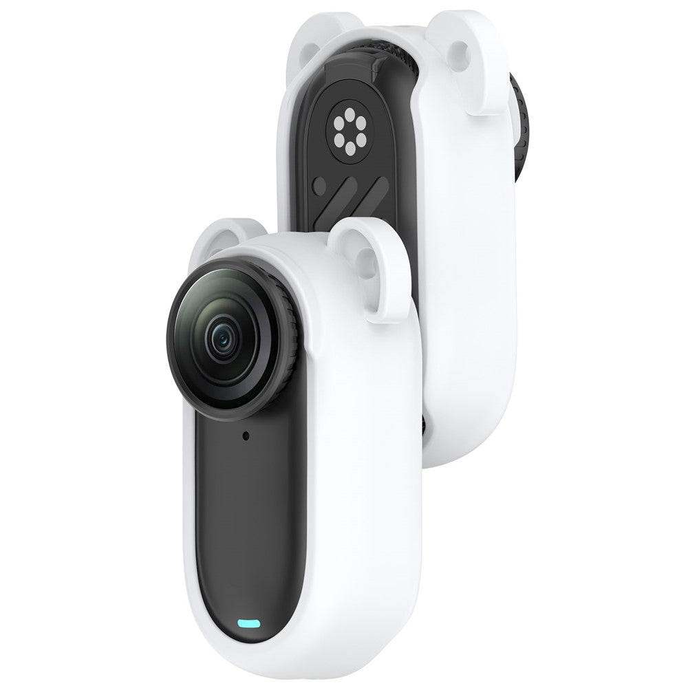 For Insta360 GO 2 Silicone Protective Case Hollow Design Anti-Drop Camera Cover