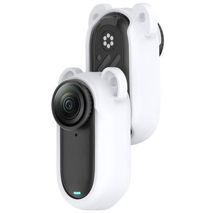 For Insta360 GO 2 Silicone Protective Case Hollow Design Anti-Drop Camera Cover