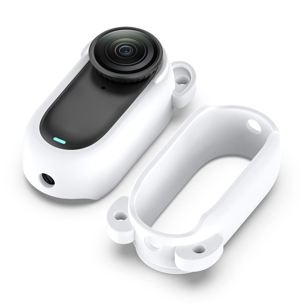 For Insta360 GO 2 Silicone Protective Case Hollow Design Anti-Drop Camera Cover
