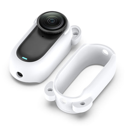 For Insta360 GO 2 Silicone Protective Case Hollow Design Anti-Drop Camera Cover