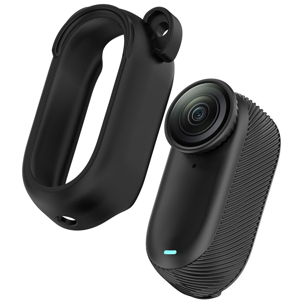 For Insta360 GO 2 Silicone Protective Case Hollow Design Anti-Drop Camera Cover