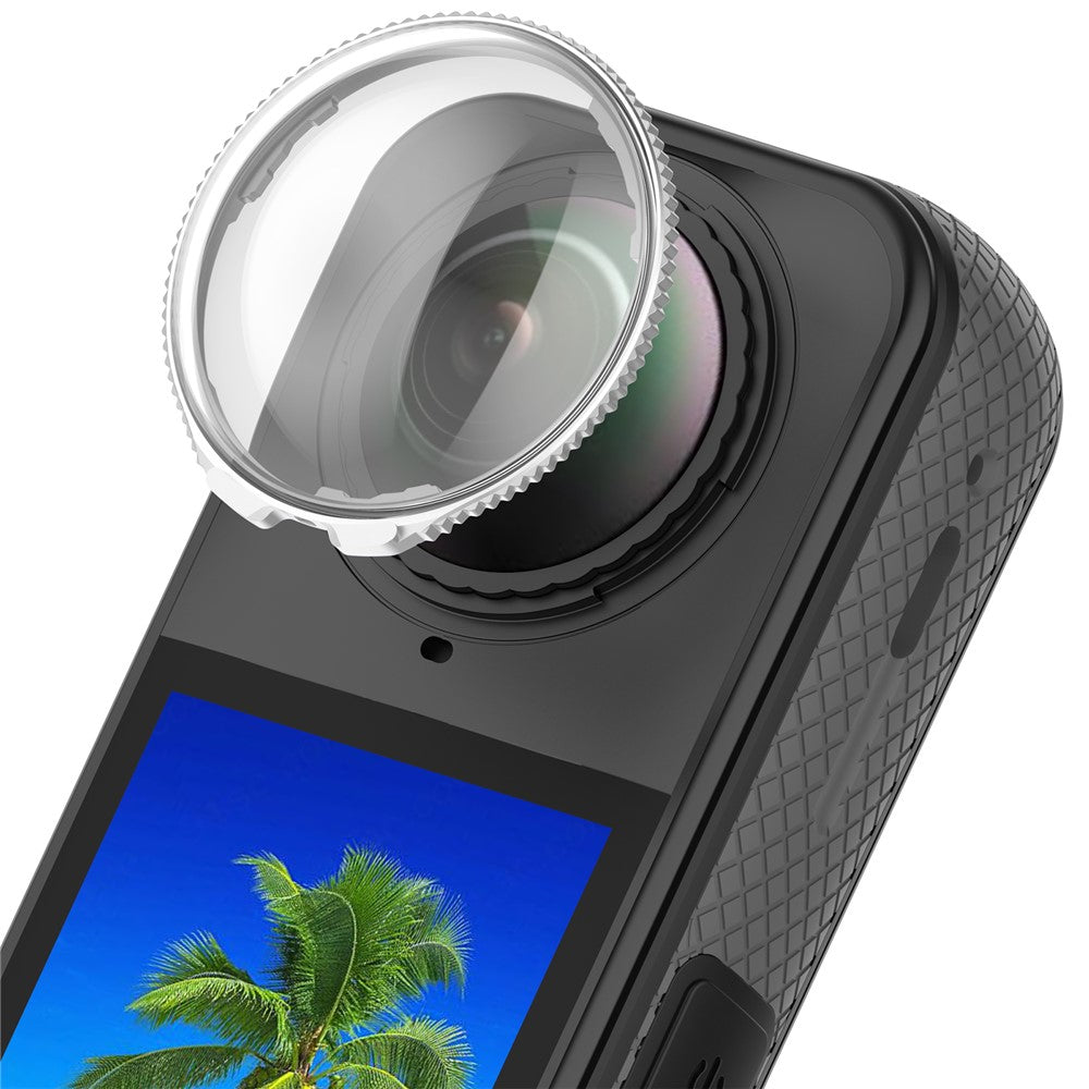 For Insta360 X5 Lens Protector Optical Tempered Glass Camera Lens Cover Protective Film