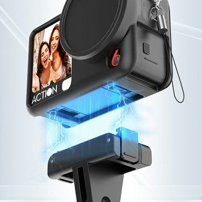 For DJI Osmo Action 6 Silicone Case Lens Cap Protective Cover Anti Drop Camera Accessory