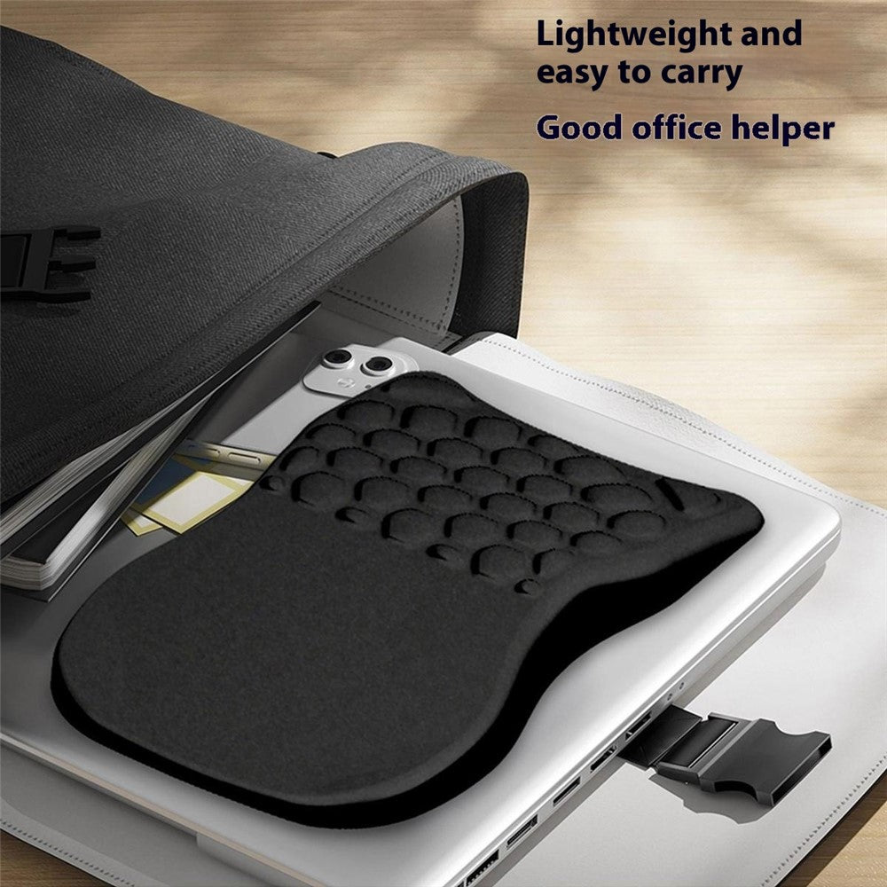 30x20x2.5cm Office Gaming Mouse Pad with Wrist Rest Memory Foam Relieve Fatigue Mouse Mat