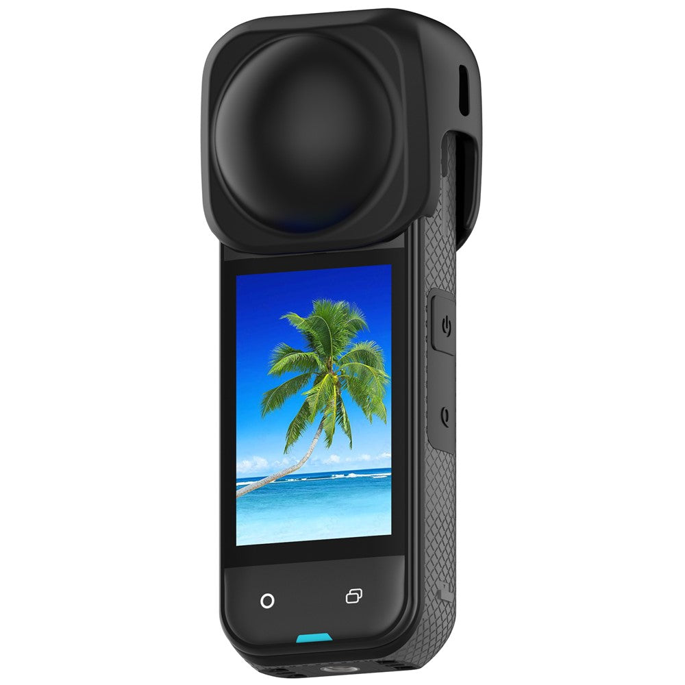 For Insta360 X5 / X4 Anti Scratch Camera Lens Protective Cover Flexible Silicone Case