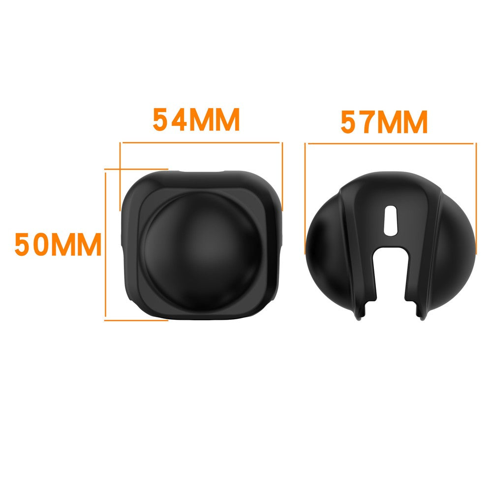 For Insta360 X5 / X4 Anti Scratch Camera Lens Protective Cover Flexible Silicone Case