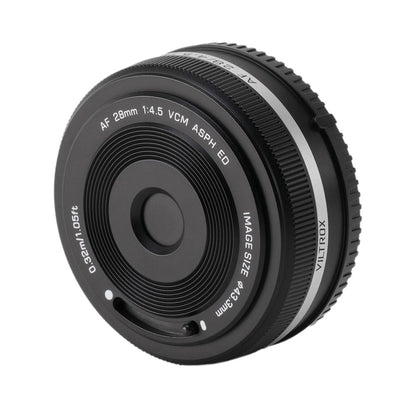 VILTROX For Sony FE Mount Mirrorless Camera Full Frame Prime Pancake Lens 28mm F4.5 Auto Focus Lens