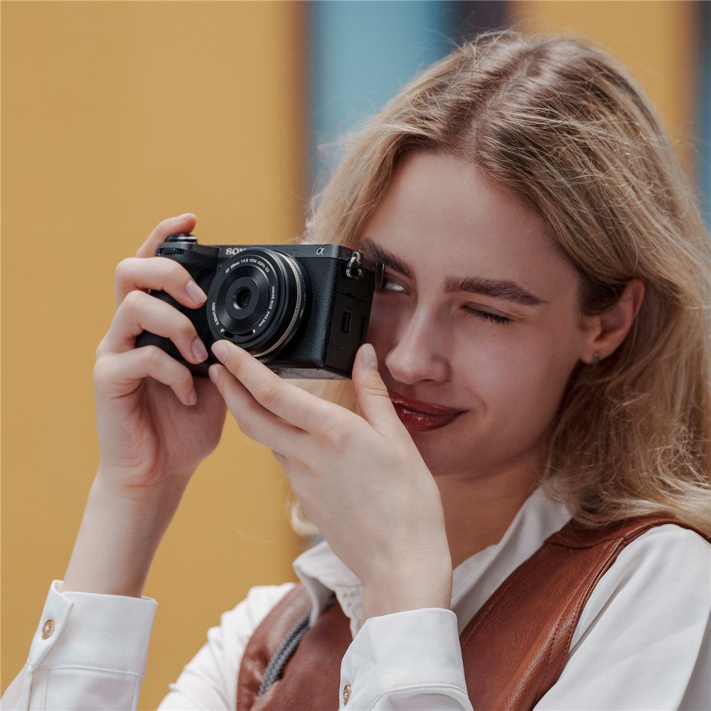 VILTROX For Sony FE Mount Mirrorless Camera Full Frame Prime Pancake Lens 28mm F4.5 Auto Focus Lens