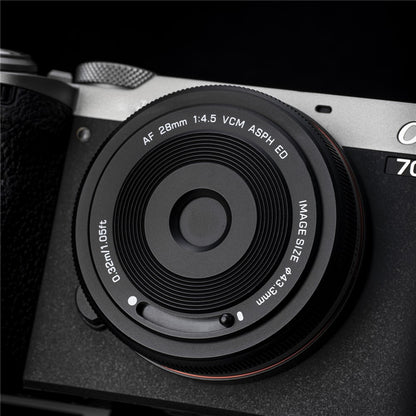 VILTROX For Sony FE Mount Mirrorless Camera Full Frame Prime Pancake Lens 28mm F4.5 Auto Focus Lens