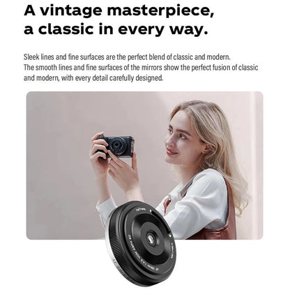VILTROX For Sony FE Mount Mirrorless Camera Full Frame Prime Pancake Lens 28mm F4.5 Auto Focus Lens