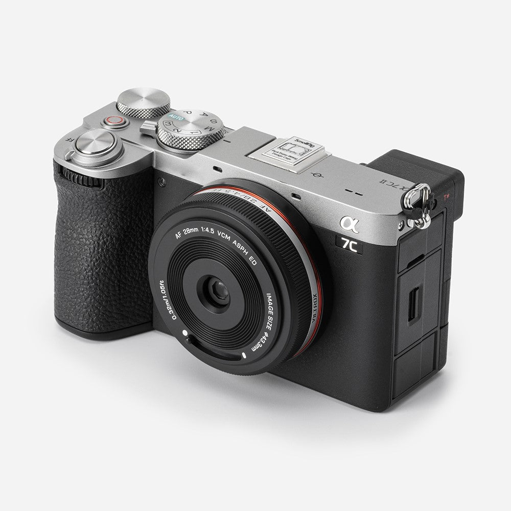 VILTROX For Sony FE Mount Mirrorless Camera Full Frame Prime Pancake Lens 28mm F4.5 Auto Focus Lens