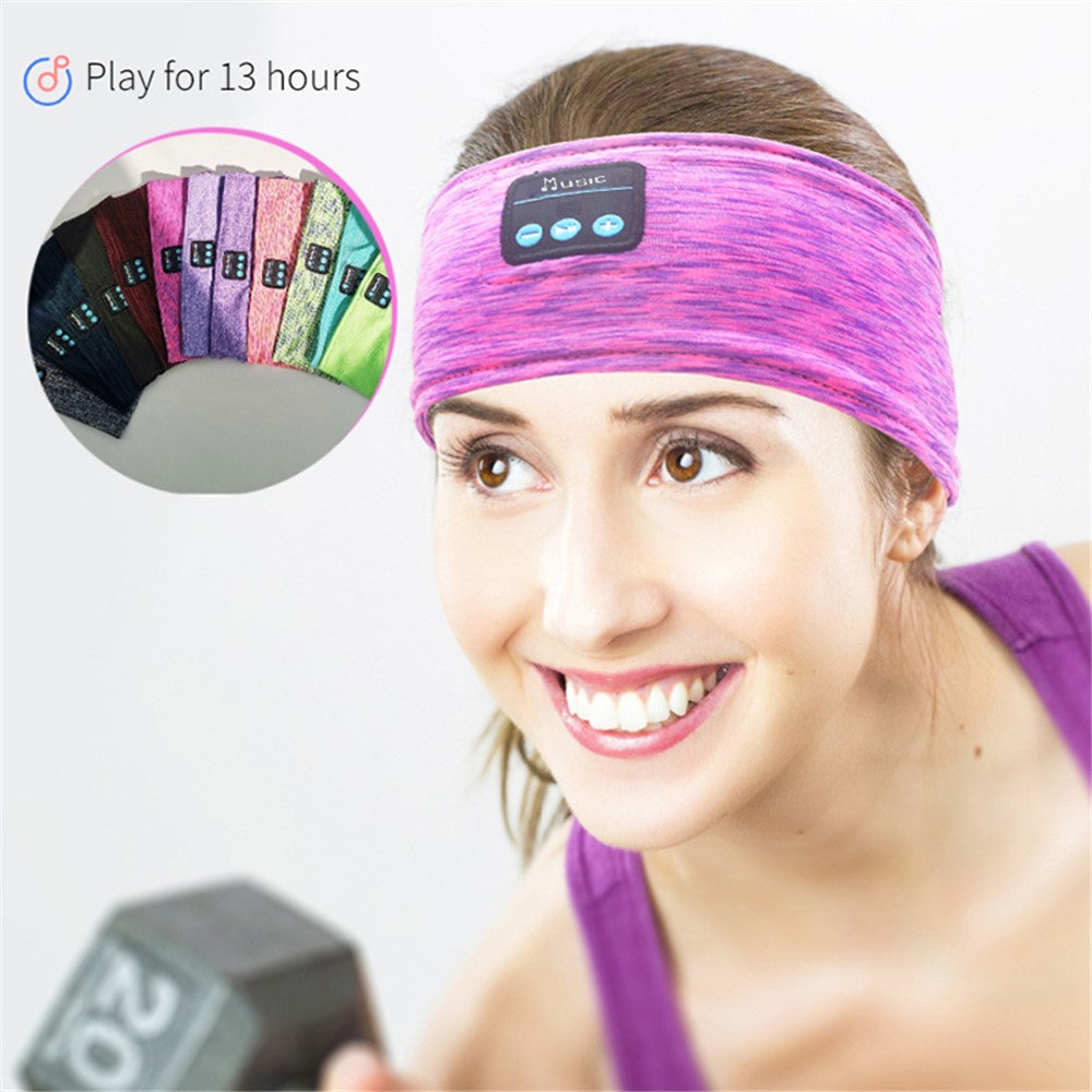 Bluetooth-compatible Headband Wireless Music Call Headset Hair Band for Sleeping Fitness Jogging Yoga
