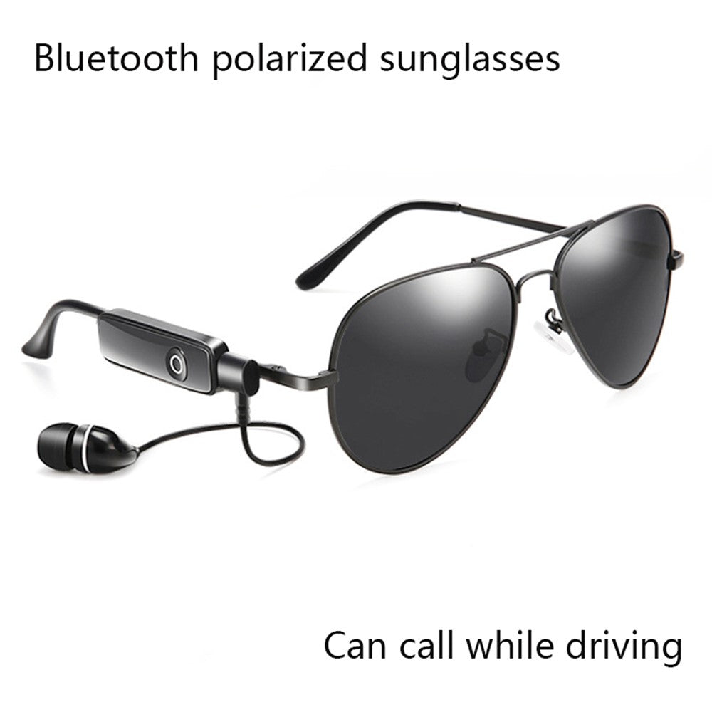 Bluetooth Call Music Player Glasses Headset Polarized Sunglasses Smart Audio Glasses
