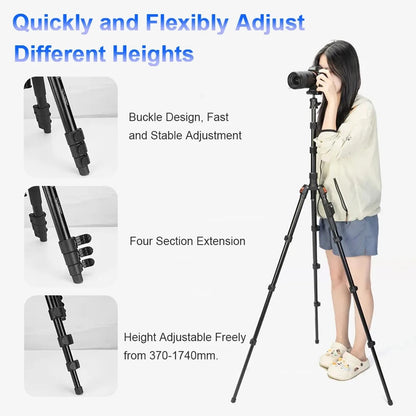YUNTENG VCT-180 Foldable Photography Live Streaming Stand Camera Tripod Smartphone Bluetooth-Compatible Selfie Stick